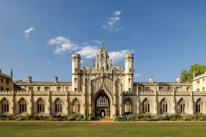 Cambridge Prints: New Court, St John's College, Cambridgeshire, England, UK