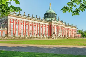 Sanssouci Prints: New Palace at the Sanssouci Park