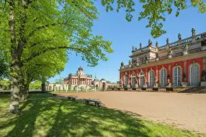University Prints: New Palace and the University of Potsdam in background