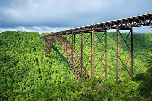 Eastern Usa Prints: new River Gorge Bridge, New River Gorge National Park, West Virginia, USA