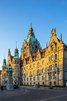 Images Dated 20th July 2022: New Town Hall (Neues Rathaus), Hannover, Lower Saxony, Germany