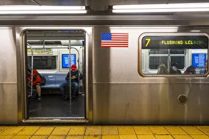 New York subway, Manhattan, New York City, USA