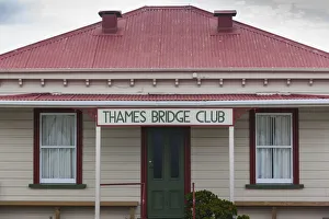 New Zealand, North Island, Coromandel Peninsula, Thames, Thames Bridge Club New Zealand, North Island, Coromandel Peninsula, Thames, Thames Bridge Club