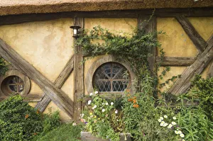 New Zealand, North Island, Matamata, Hobbiton Movie Set, The Green Dragon Tavern