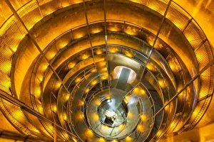 New Zealand, North Island, Waitomo Caves, Ruakuri Cave, spiral stairs New Zealand, North Island, Waitomo Caves, Ruakuri Cave, spiral stairs