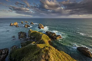 Images Dated 22nd October 2021: New Zealand, South Island, Catlins Coast, Nugget Point