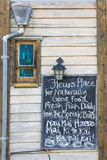 New Zealand, South Island, Otago, Moeraki, Fleurs Place, one of the most honored
