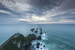 Australasian Prints: New Zealand, South Island, Southland, The Catlins, Nugget Point, Nuggett Point LIghthouse