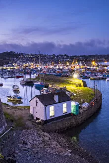 Images Dated 20th March 2021: Newlyn harbour, Penzance, Cornwall, England, UK