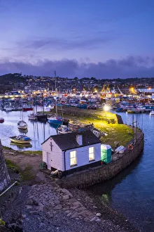 Newlyn harbour, Penzance, Cornwall, England, UK