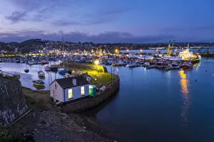 Images Dated 20th March 2021: Newlyn harbour, Penzance, Cornwall, England, UK