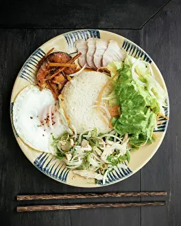 Dining Prints: Nha Den Rice Plate, Hoi An, Quang Nam Province, Vietnam