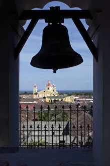 Images Dated 18th May 2009: Nicaragua, Granada, Cathedral of Granada, Bell Tower, Iglesia de la Merced