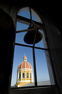 Cathedral Of Granada Prints: Nicaragua, Granada, Cathedral of Granada, Bell Tower