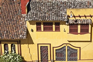 Images Dated 10th June 2009: Nicaragua, Granada, View of building from Iglesia de la Merced