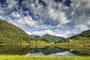 Crested Butte Prints: Nicholson Lake Reflections, Crested Butte, Colorado, USA