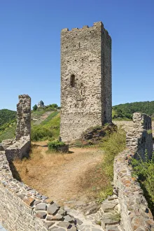 Niederburg at Kobern-Gondorf, Mosel Valley, Rhineland-Palatinate, Germany
