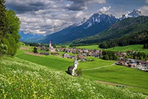 Niederdorf Prints: Niederdorf-Villabassa, Pustertal-Val Pusteria, Alto Adige-South Tyrol, Italy