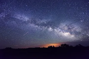 Night Sky Prints: Night Sky, Sunset Crater National Monument, Arizona, USA