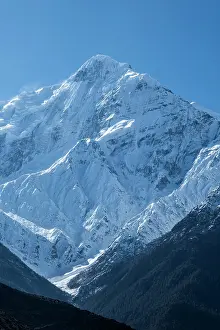 Summit Prints: Nilgiri mountain from Jomsom, Lower Mustang, Nepal