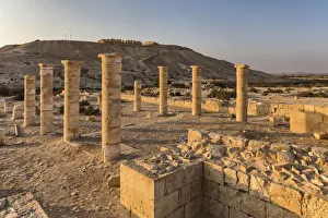 Israeli Prints: Nitzana, Roman dead city, Negev desert, Israel