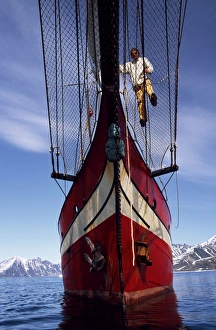 Sailor Prints: Noordelicht bowsprit view
