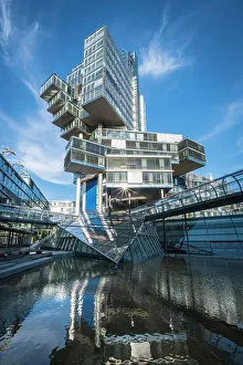 Images Dated 20th July 2022: Nord/LB bank building by Behnisch Architects, Hannover, Lower Saxony, Germany