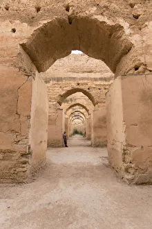 Emblem Prints: North Africa, Morocco, Meknes district, Aqueduct