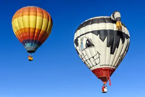 North America, United States of America, New Mexico, Taos, Balloon Festival