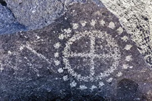 North America, United States of America, New Mexico, Three Rivers Petroglyph Site