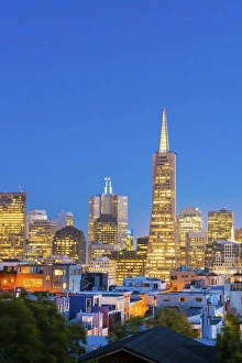 Images Dated 31st March 2016: North America, USA, America, California, San Francisco, Transamerica building