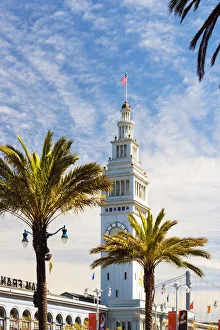 North America, USA, America, California, San Francisco, San Francisco port clock tower