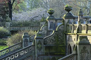 Architectural Detail Prints: North America, USA, American, East Coast, New York, Manhattan, Central Park, Bethesda