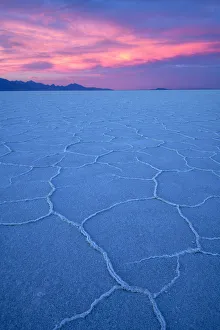 North America, USA, Great Basin, Utah, Bonneville Salt Flats, Salt lake