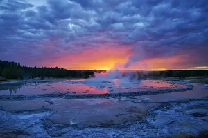 North America, USA, Rocky Mountains, Yellowstone National Park, UNESCO World Heritage
