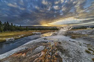 North America, USA, Rocky Mountains, West, Yellowstone National Park, UNESCO, World