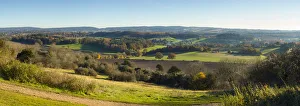 North Downs, Surrey, England, UK