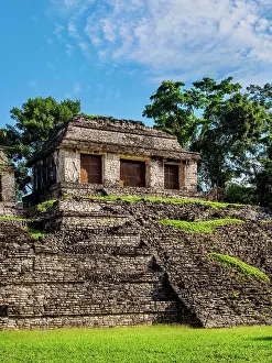Grupo Norte Prints: North Group, Palenque Archaeological Site, Palenque, Chiapas State, Mexico