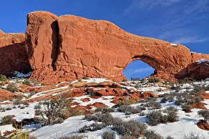 Eroded Prints: North Window Arch, Arches National Park, Utah, USA