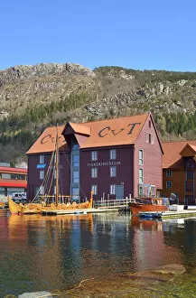 Norwegian Fisheries Museum at Sandviken. Bergen, Norway