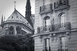 Notre Dame Cathedral, Ile de la Cite, Paris, France