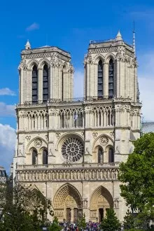Images Dated 19th May 2017: Notre Dame Cathedral, Paris, France