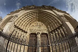 Notre Dame Prints: Notre Dame Cathedral, Paris, France