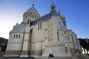 Images Dated 16th April 2015: Notre Dame daaAfrique church (1872), Algiers, Algiers Province, Algeria