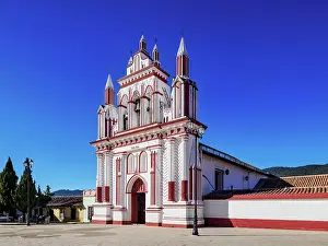Chiapas Prints: Nuestra Senora de la Asuncion Church, San Cristobal de las Casas, Chiapas State, Mexico