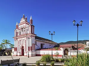 Chiapas Prints: Nuestra Senora de la Asuncion Church, San Cristobal de las Casas, Chiapas State, Mexico