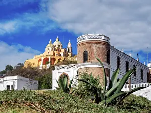 Virgin Prints: Nuestra Senora de los Remedios Church on top of the Great Pyramid