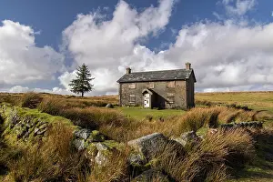 February Prints: Nun's Cross Farm on the remote moorland of Dartmoor National Park