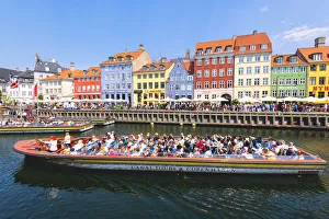 Nyhavn, Copenhagen, Hovedstaden, Denmark, Northern Europe