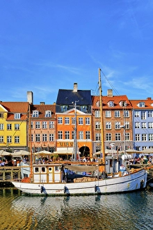 Baltic Sea Prints: Nyhavn, or New Harbour, is a 17th-century waterfront